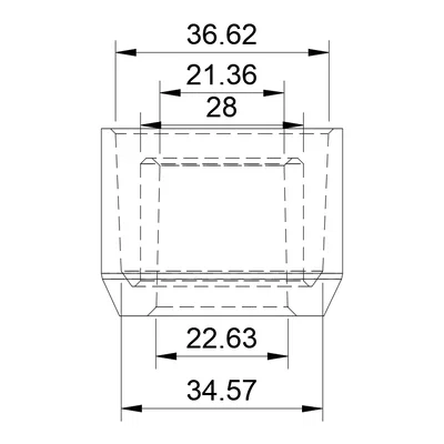 Đầu chuyển đổi hút bụi cho máy chà nhám Makita BO5041