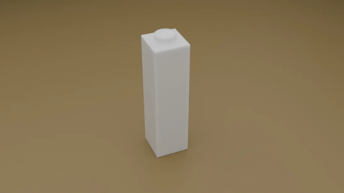 Mô hình gạch LEGO 1x1x3 in 3D - Tùy chỉnh sáng tạo dễ dàng - Image 1