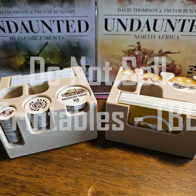 Undaunted North Africa / Reinforcements Insert (Bản chèn khay Reinforcements)
