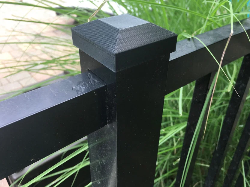 Nắp chụp đầu trụ hàng rào Jerith (Estate Fence Post Cap) in 3D - Image 1