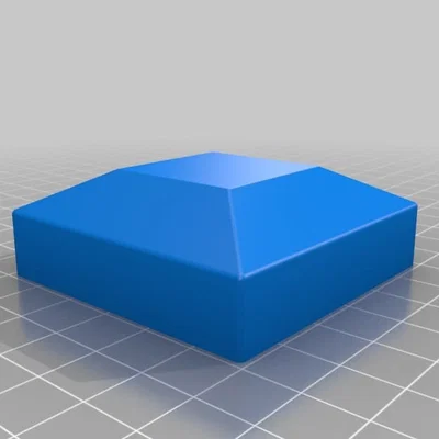 Nắp chụp đầu trụ hàng rào Jerith (Estate Fence Post Cap) in 3D
