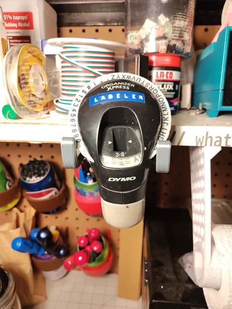 Móc treo cạnh kệ cho máy in nhãn Dymo Organizer Xpress tiện lợi - Image 1