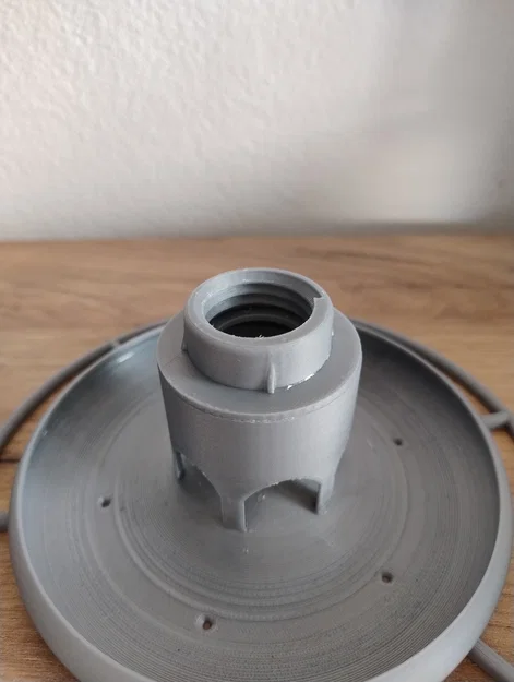 Bộ điều hợp (Reduction) in 3D cho khay ăn chim từ chai nhựa - Image 2