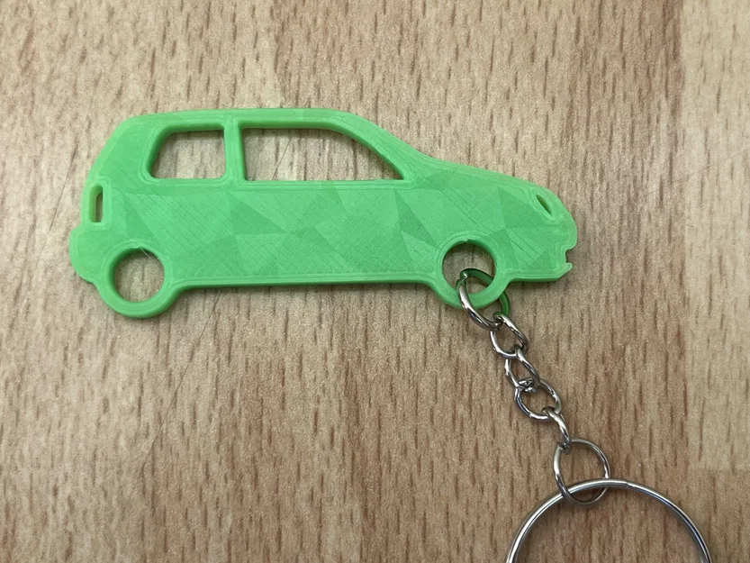 Móc khóa in 3D hình ô tô Volkswagen Lupo cực chất - Image 1