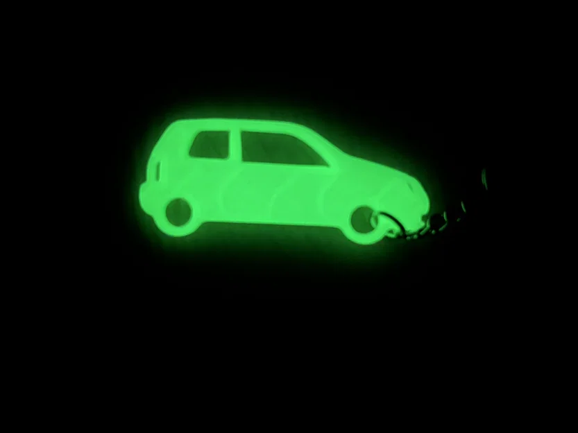 Móc khóa in 3D hình ô tô Volkswagen Lupo cực chất - Image 2