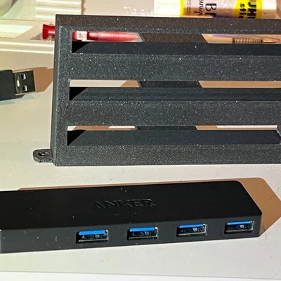 Khung/giá gắn cho USB minihub (Halter/Frame für/for usb minihub)