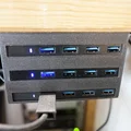 Khung/giá gắn cho USB minihub (Halter/Frame für/for usb minihub) - Thumbnail 3