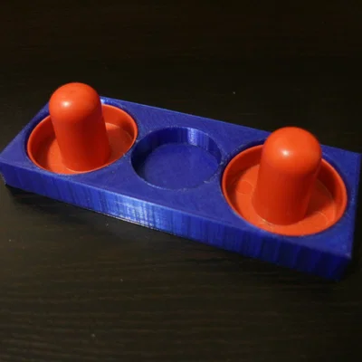 Khay 3D tiện lợi sắp xếp phụ kiện Air Hockey mini