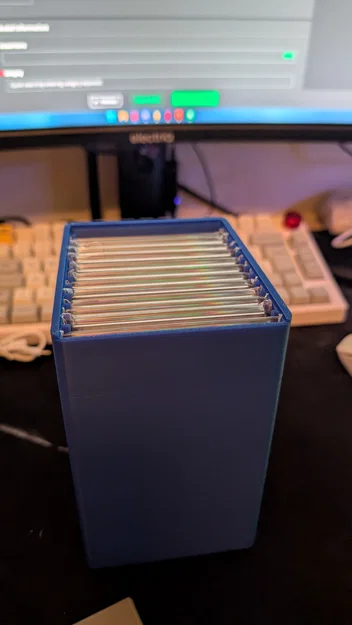 Hộp lưu 20 thẻ TCG PAS/graded có nắp trượt (PAS/Graded TCG card storage with lid, 20!) - Image 5
