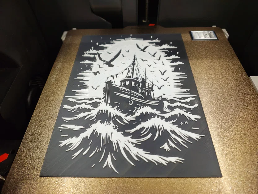 Tranh treo tường “Horror at Sea 1” - Image 2