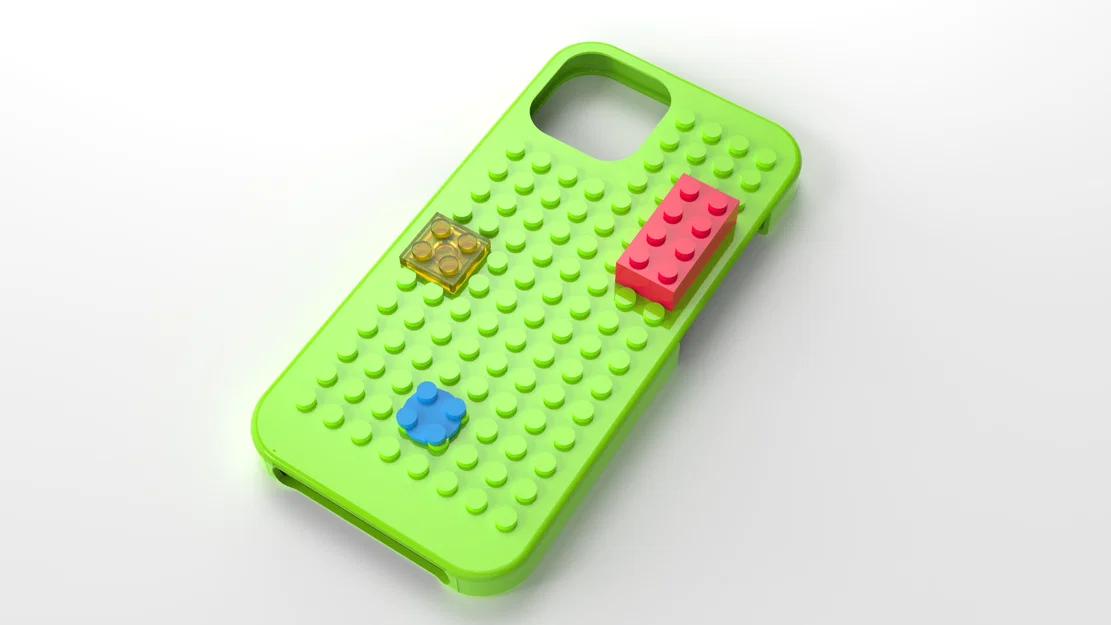 Ốp lưng iPhone 15 Brick Case (tương thích LEGO) - Image 1