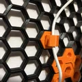 Kẹp giữ dây cáp HSW cho bảng treo Honeycomb (HSW Cable Organizer) - Thumbnail 1
