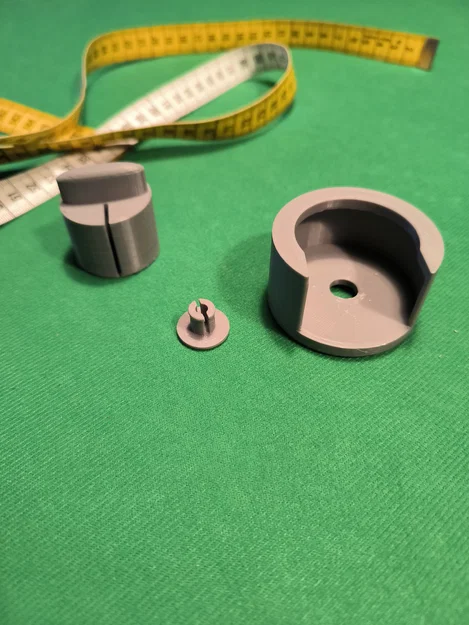 Hộp cuốn thước dây 3D tiện lợi không cần keo dán - Image 3