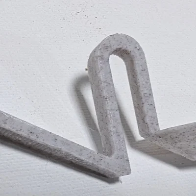 Mẫu thìa hình học có móc treo thông minh cho nhà bếp - 3D Print