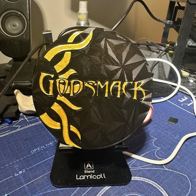 Đế lót ly Godsmack Half Sun in 3D - Phụ kiện độc đáo cho fan nhạc Rock