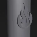 Ốp bật lửa BIC với logo ngọn lửa - Thumbnail 2