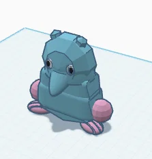 Mô hình 3D chú chuột Pizza Tower Rat dễ thương cho game thủ - Image 1