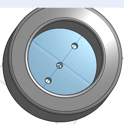 Mẫu chậu trồng cây 3D đơn giản có lỗ thoát nước cực tiện lợi