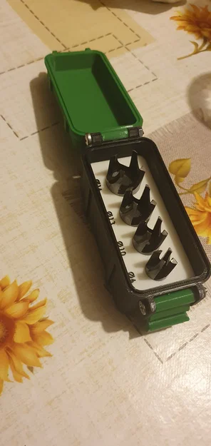 Hộp đựng mũi khoét gỗ Parkside tự in 3D siêu bền và gọn gàng - Image 1