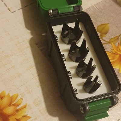 Hộp đựng mũi khoét gỗ Parkside tự in 3D siêu bền và gọn gàng
