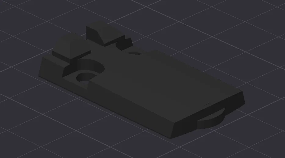 Tấm che khe ngắm sau cho Sig Sauer P365 - Phụ kiện in 3D hữu ích - Image 1