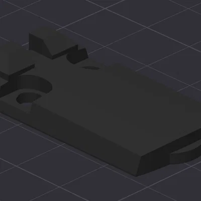 Tấm che khe ngắm sau cho Sig Sauer P365 - Phụ kiện in 3D hữu ích
