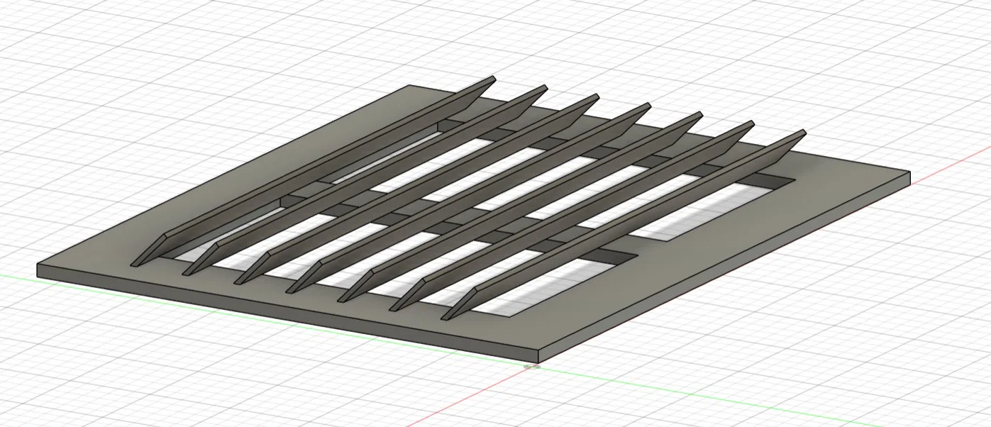 Mặt lưới thông gió 3D Air Vent thiết kế gắn tường tiện lợi - Image 1