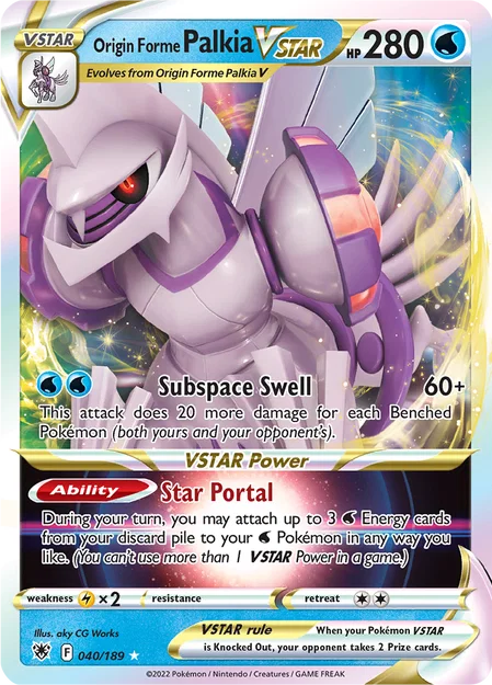 Mô hình tranh in 3D Lithophane Palkia Vstar (Pokemon TCG) đẹp mắt - Image 1
