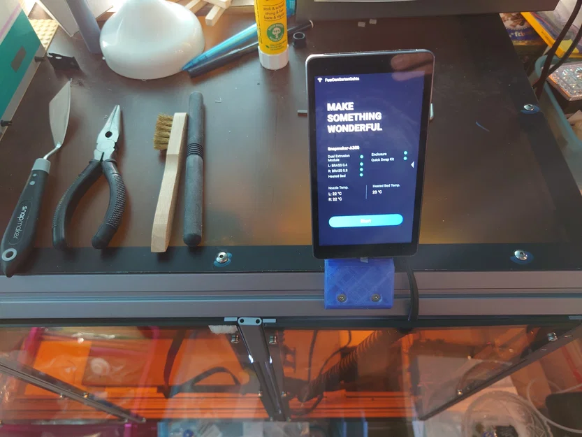 Snapmaker 2.0 Enclosure - Giá đỡ màn hình - Image 2