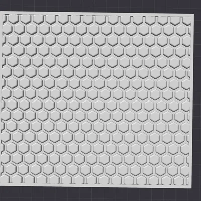 Khuôn Honeycomb cho đất sét hoặc fondant (160mm x 145mm)