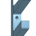 Móc treo đồ đôi gắn tường siêu bền - Thiết kế 3D tối ưu - Thumbnail 3