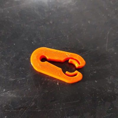 Kẹp giữ ống áp suất cao (Finimeter) cho thiết bị lặn 3D