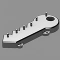 Móc treo chìa khóa hình chìa khóa (Key-Shaped Key Holder) - Thumbnail 2