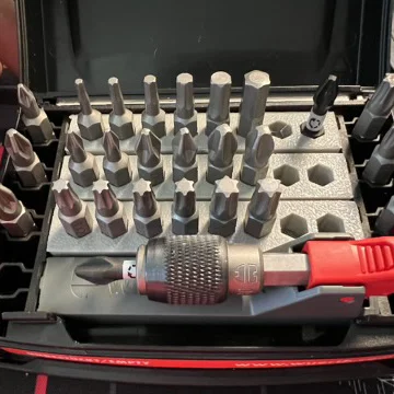 Khay 3D tùy chỉnh cho hộp đầu vít Würth BITBOX (Bit-Bar)