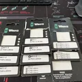 Khay 3D tùy chỉnh cho hộp đầu vít Würth BITBOX (Bit-Bar) - Thumbnail 3
