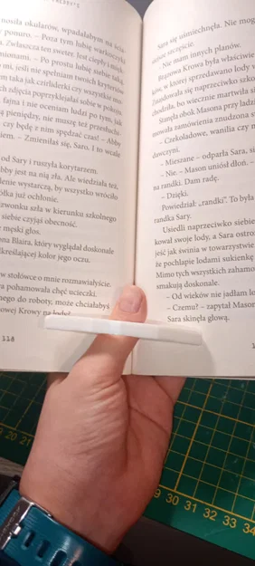Dụng cụ kẹp sách thông minh (Bookmark) in 3D tiện lợi - Image 1