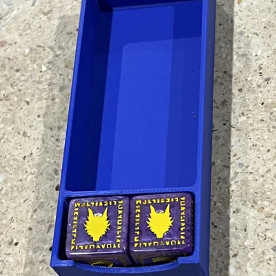 Khay đựng xúc xắc cho board game Karak (Karak Dice Holder) in 3D