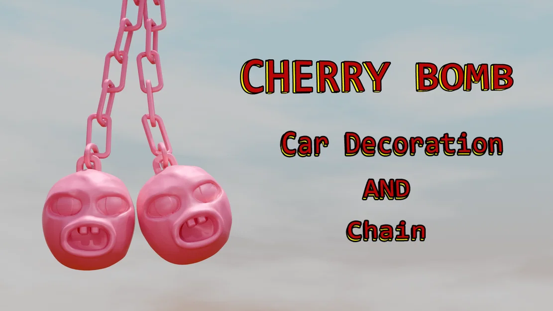 Mô hình trang trí xe hơi Cherry Bomb phong cách Tyler, The Creator - Image 1