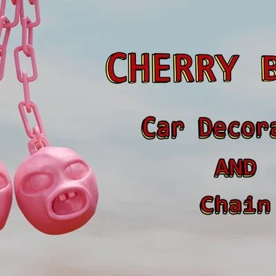 Mô hình trang trí xe hơi Cherry Bomb phong cách Tyler, The Creator