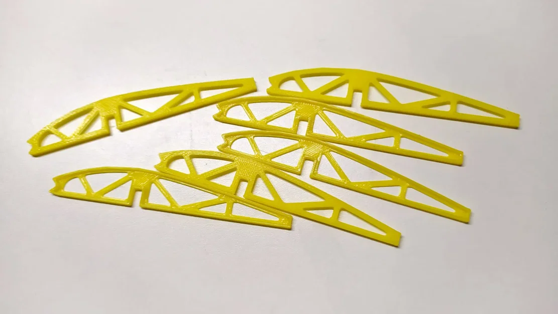 Xương sườn cánh máy bay mô hình 3D (Aeromodelismo) - Image 1