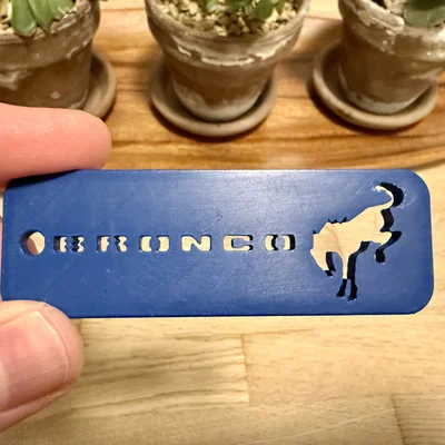 Móc khóa tối giản (Key Fob) cho Ford Bronco/Bronco Sport