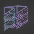 Kệ Treo Sơn Xịt Dạng Mở Rộng (Hanging Spray Paint Shelf) - Thumbnail 2