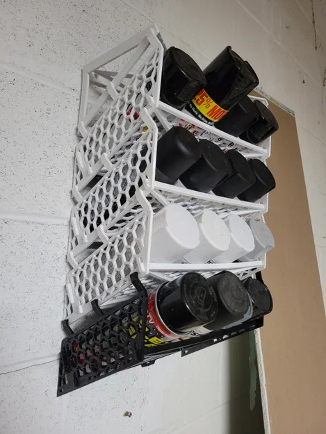 Kệ Treo Sơn Xịt Dạng Mở Rộng (Hanging Spray Paint Shelf) - Image 3