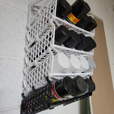 Kệ Treo Sơn Xịt Dạng Mở Rộng (Hanging Spray Paint Shelf)