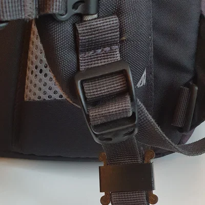Kẹp cố định dây đeo balo (Rucksack Clip) siêu tiện lợi