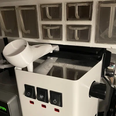 Phễu dẫn nước (Water Chute / funnel) cho máy espresso