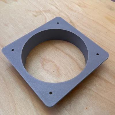 Đầu chuyển đổi ống dẫn 3 inch (3 Inches Duct Adapter) in 3D