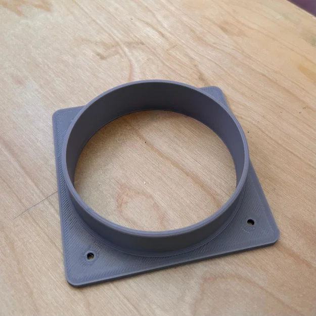 Đầu chuyển đổi ống dẫn 3 inch (3 Inches Duct Adapter) in 3D - Image 2