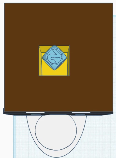 Tháp đổ xúc xắc hình đầu nhân vật (Block Head Dice Tower) 3D in - Image 2
