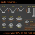 GPU Fan Jack Stand - Hỗ trợ Deshroud - Thumbnail 2